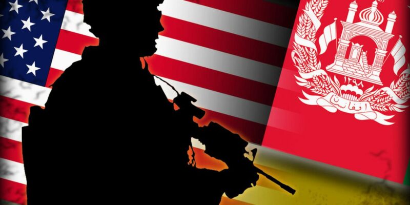 US Afghan Flags with US soldier 1140x570 1 Cronos Asia