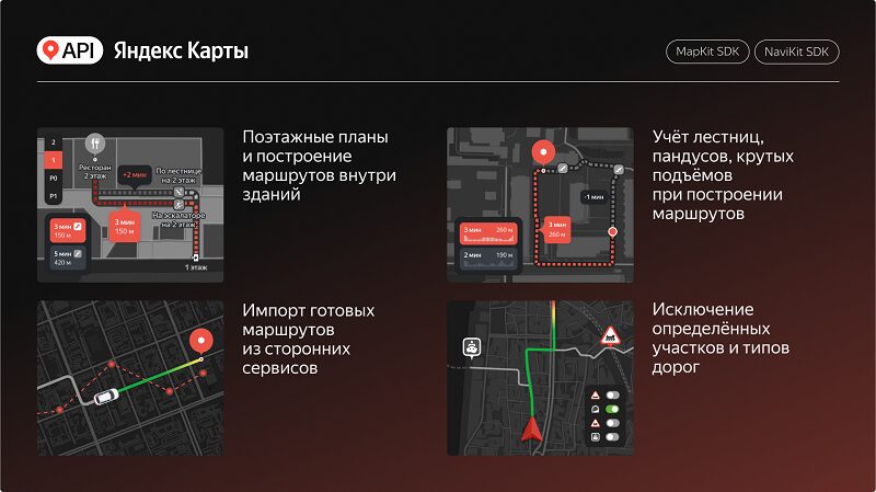 API Яндекс Карты помогут курьерам в Казахстане ориентироваться внутри зданий