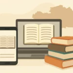 книги, ноутбук, смартфон Как казахстанские авторы продают книги в цифровую эпоху?