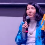 Казахстанская писательница Мария Омар