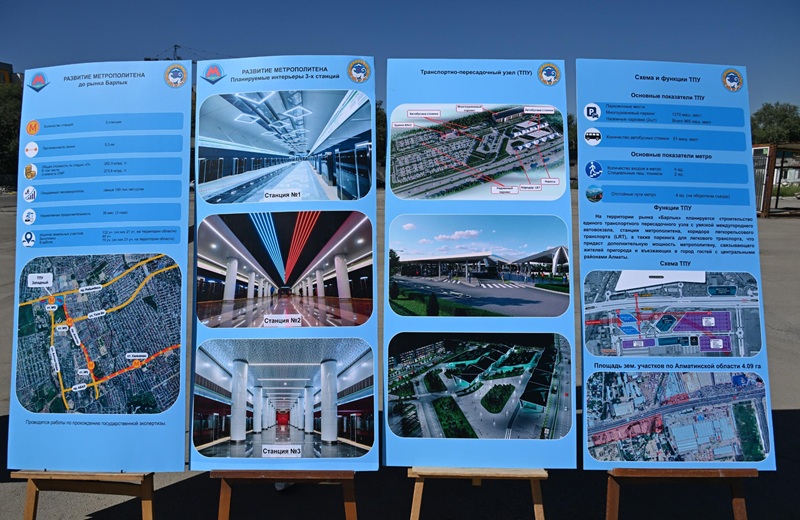 Дархан Сатыбалды — осмотр метро