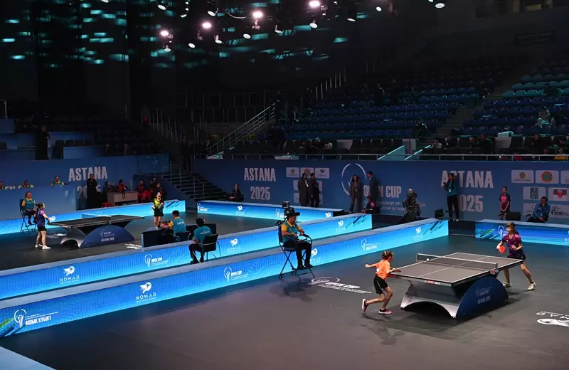 Теннис - победители Открытого Кубка Президента РК по настольному теннису