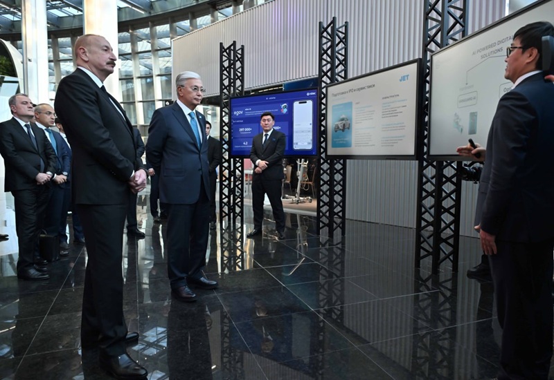 Искусственный интеллект Казахстана впечатлил Азербайджан: визит в Alem.ai и Astana Hub