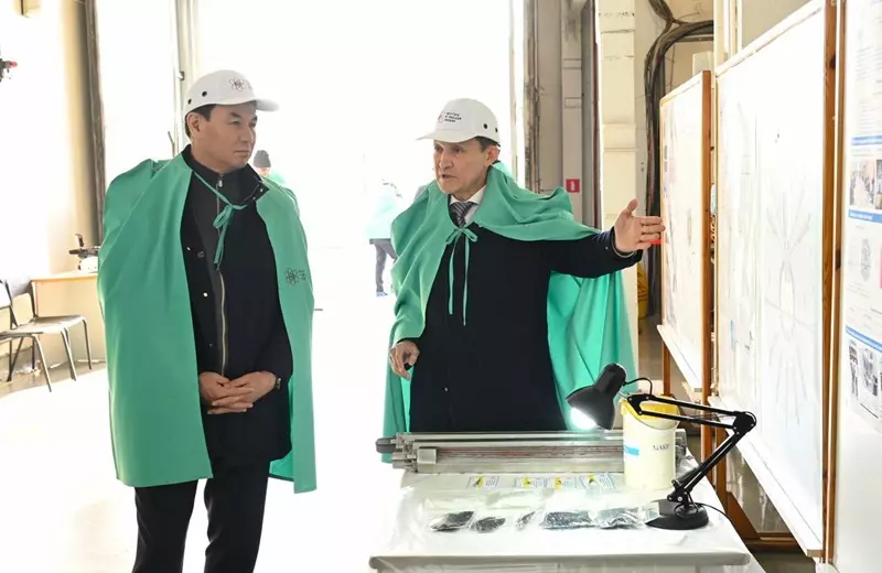 Институт ядерной физики : визит акима и новые научные проекты Институт ядерной физики Алматы и рабочий визит акима