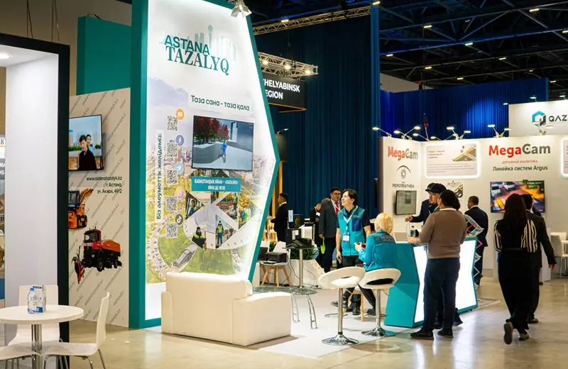 Цифровые решения Астана Тазалық на выставке KazTraffic 2025