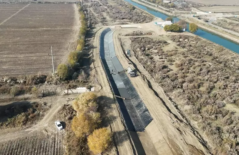 Модернизация ирригации и реконструкция каналов в Туркестанской области