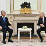 Визит Токаева в Москву, встреча Токаева и Путина в Кремле