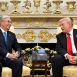 Визит, который изменил тон: как Токаев и Трамп перезапустили диалог Токаев и Трамп - во время визита Президента Казахстана в США