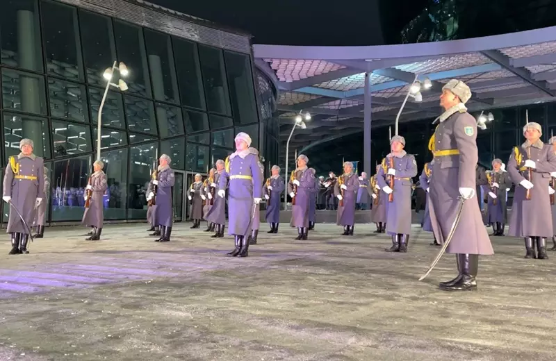 плац-концерт СГО РК к 115-летию Бауыржана Момышұлы