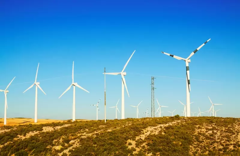 Энергетическая карта Центральной Азии. ветровая энергия